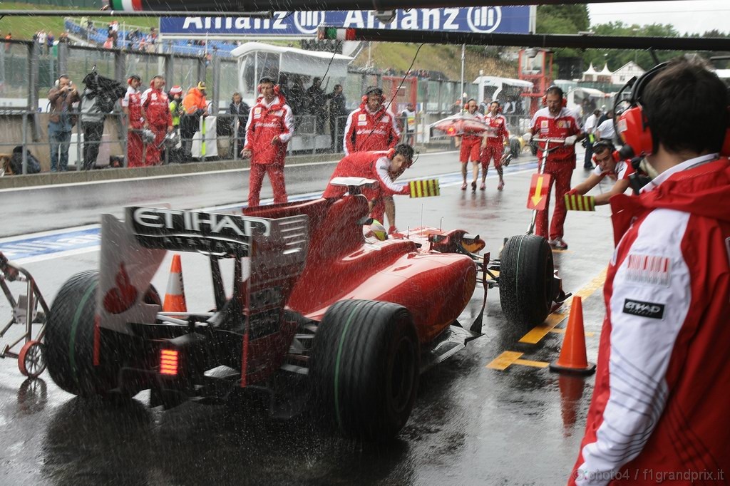 GP Belgio, Prove Libere 1, Venerdi', Felipe Massa (BRA), Ferrari, F10 