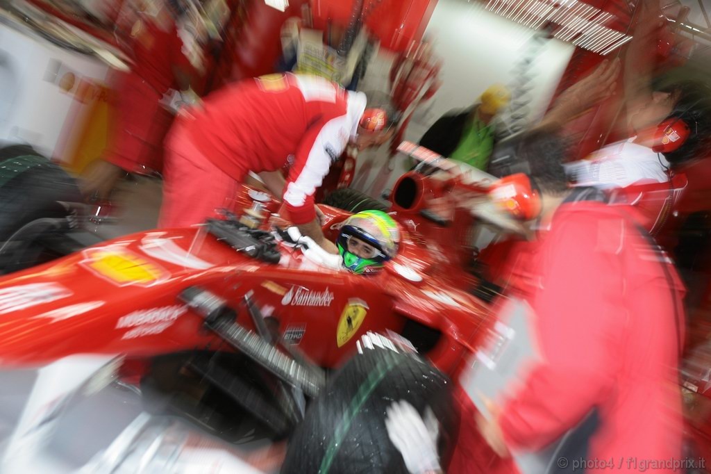 GP Belgio, Prove Libere 1, Venerdi', Felipe Massa (BRA), Ferrari, F10 
