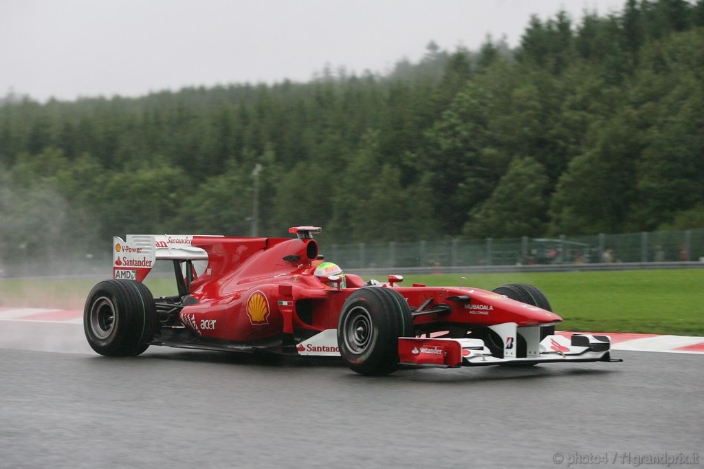 GP Belgio, Prove Libere 1, Venerdi', Felipe Massa (BRA), Ferrari, F10 
