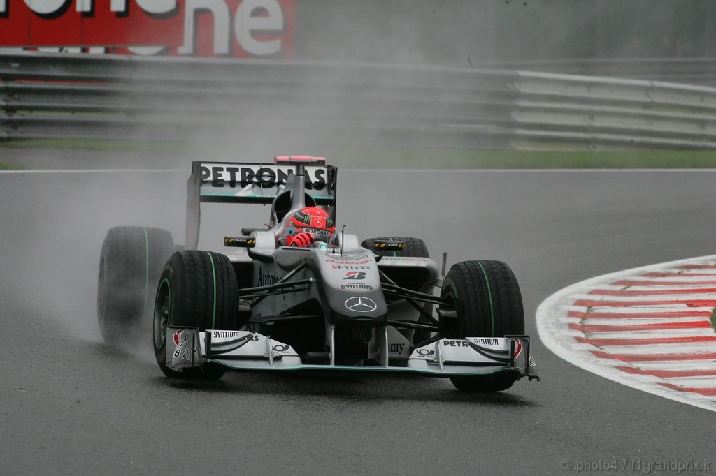 GP Belgio, Prove Libere 1, Venerdi', Michael Schumacher (GER), Mercedes GP  F1 Team, MGP W01 
