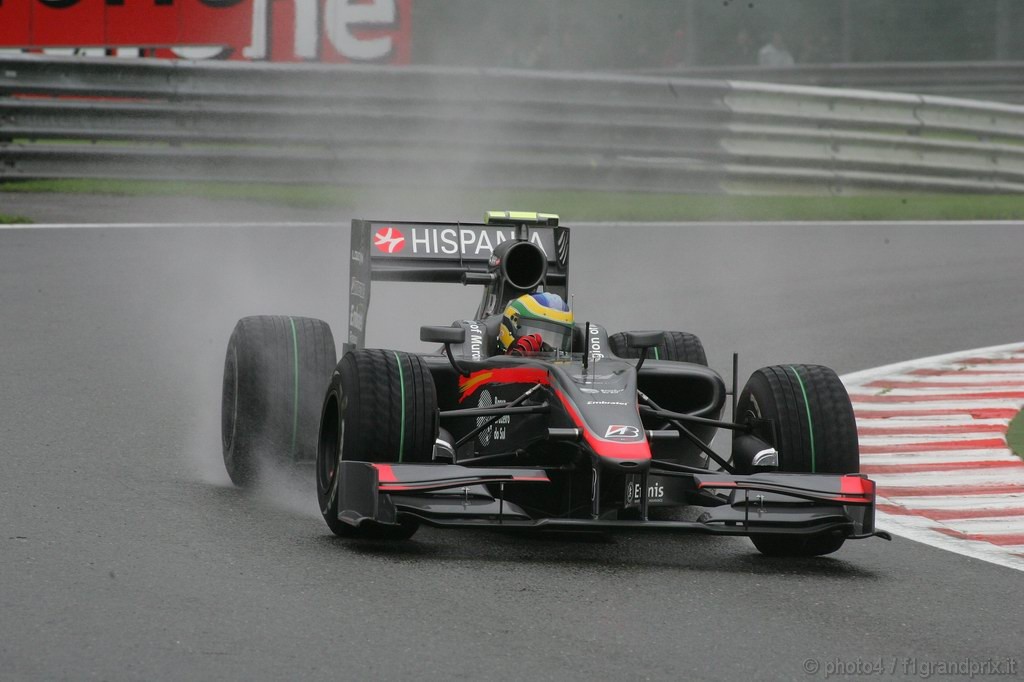 GP Belgio, Prove Libere 1, Venerdi', Bruno Senna (BRA), Hispania Racing F1 Team (HRT), F110 
