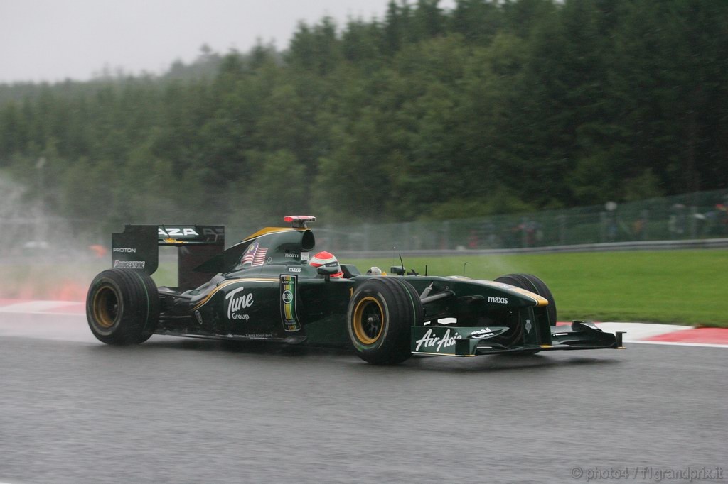 GP Belgio, Prove Libere 1, Venerdi', Jarno Trulli (ITA), Lotus Racing, T127 