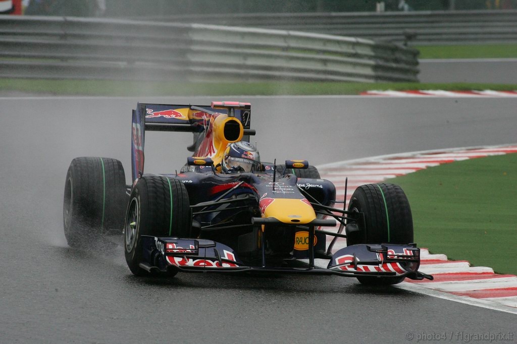 GP Belgio, Prove Libere 1, Venerdi', Sebastian Vettel (GER), Red Bull Racing, RB6 