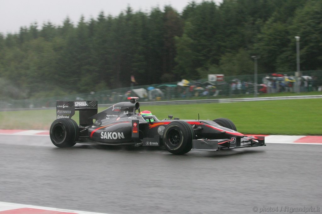 GP Belgio, Prove Libere 1, Venerdi', Sakon Yamamoto (JPN), Hispania Racing F1 Team (HRT), F110  