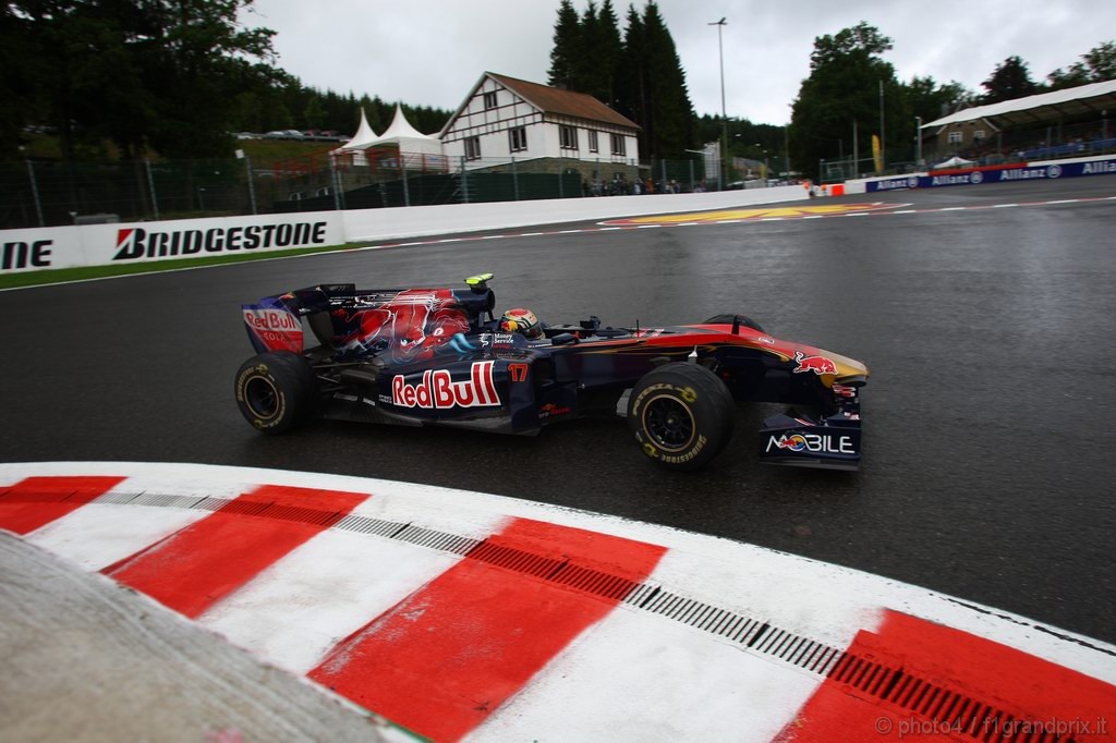 GP Belgio, Prove Libere 2, Venerdi', Jaime Alguersuari (SPA), Scuderia Toro Rosso, STR5 