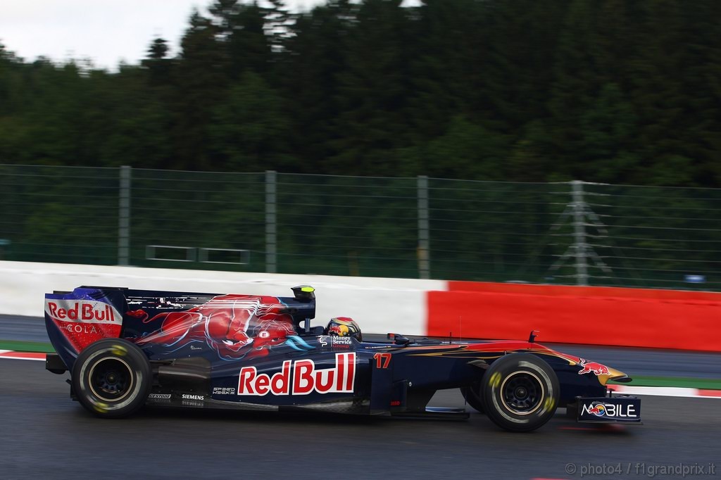 GP Belgio, Prove Libere 2, Venerdi', Jaime Alguersuari (SPA), Scuderia Toro Rosso, STR5 