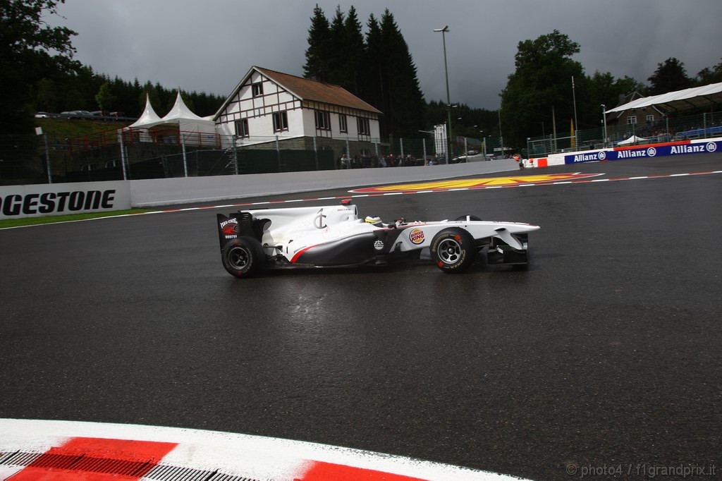 GP Belgio, Prove Libere 2, Venerdi', Pedro de la Rosa (ESP), BMW Sauber F1 Team, C29 