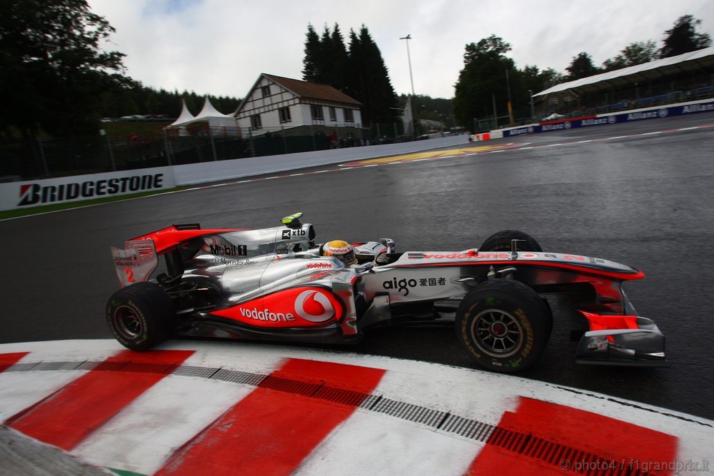 GP Belgio, Prove Libere 2, Venerdi', Lewis Hamilton (GBR), McLaren  Mercedes, MP4-25 