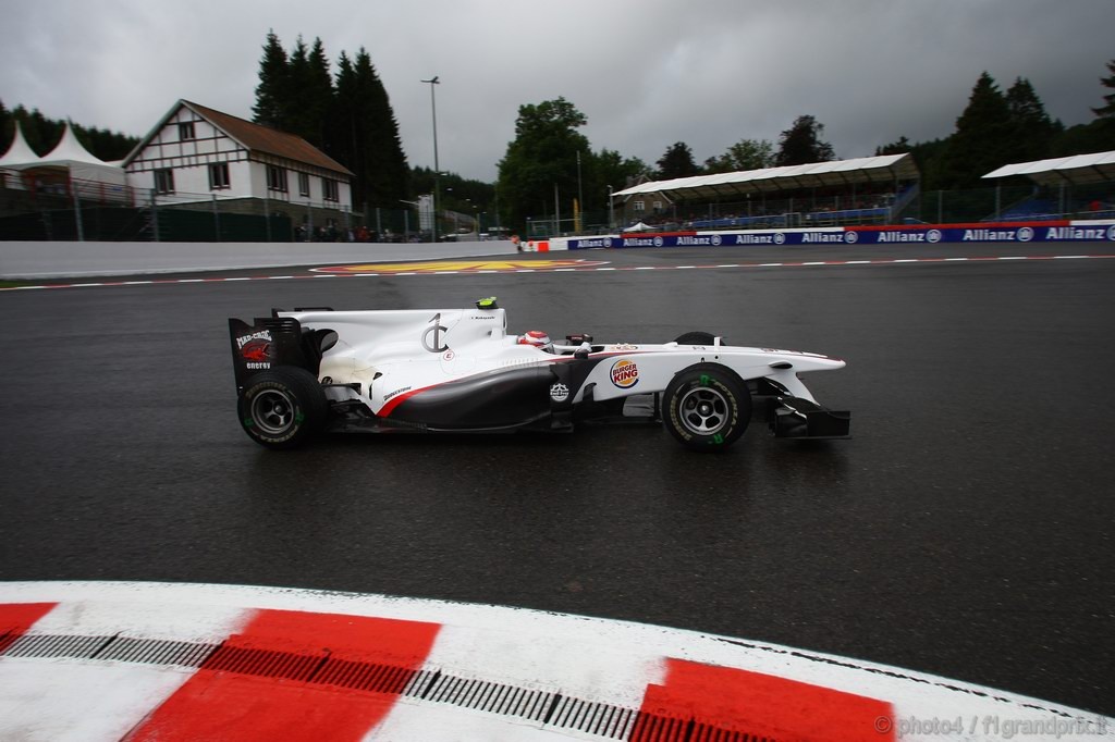 GP Belgio, Prove Libere 2, Venerdi', Kamui Kobayashi (JAP), BMW Sauber F1 Team, C29 