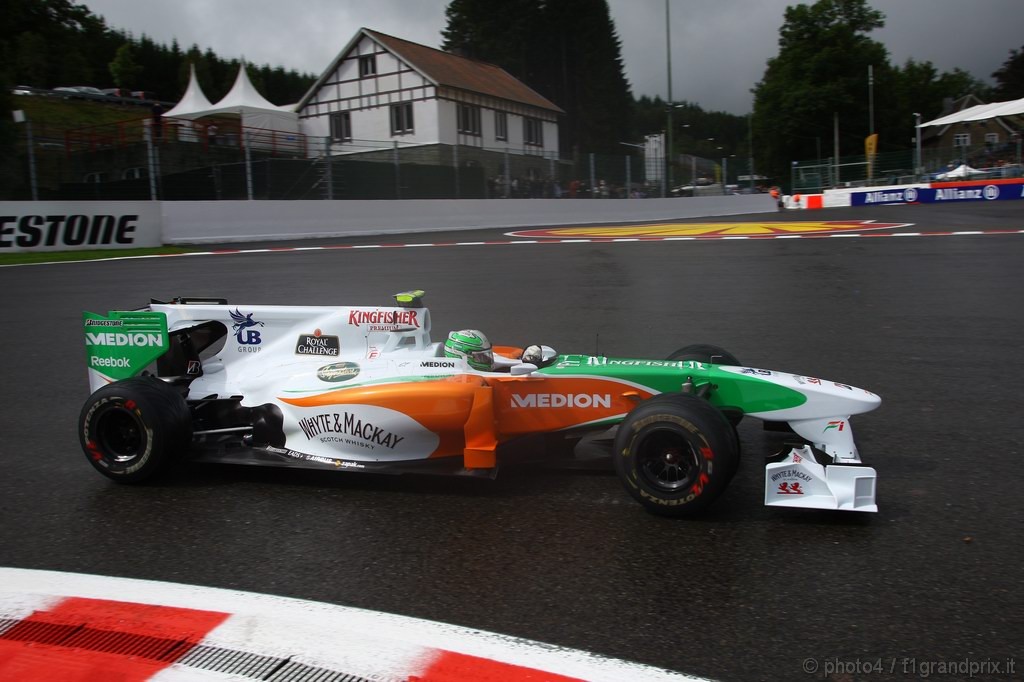 GP Belgio, Prove Libere 2, Venerdi', Vitantonio Liuzzi (ITA), Force India F1 Team, VJM03 