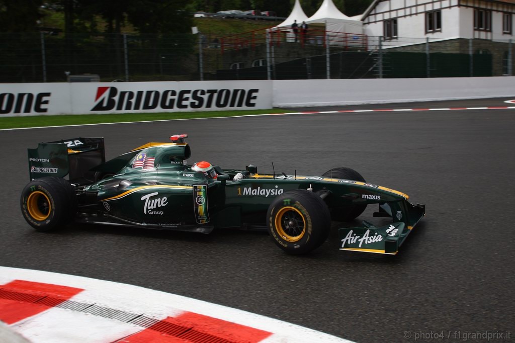 GP Belgio, Prove Libere 2, Venerdi', Jarno Trulli (ITA), Lotus Racing, T127 