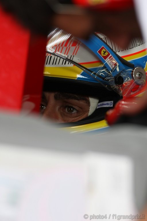 GP Belgio, Prove Libere 2, Venerdi', Fernando Alonso (ESP), Ferrari, F10 