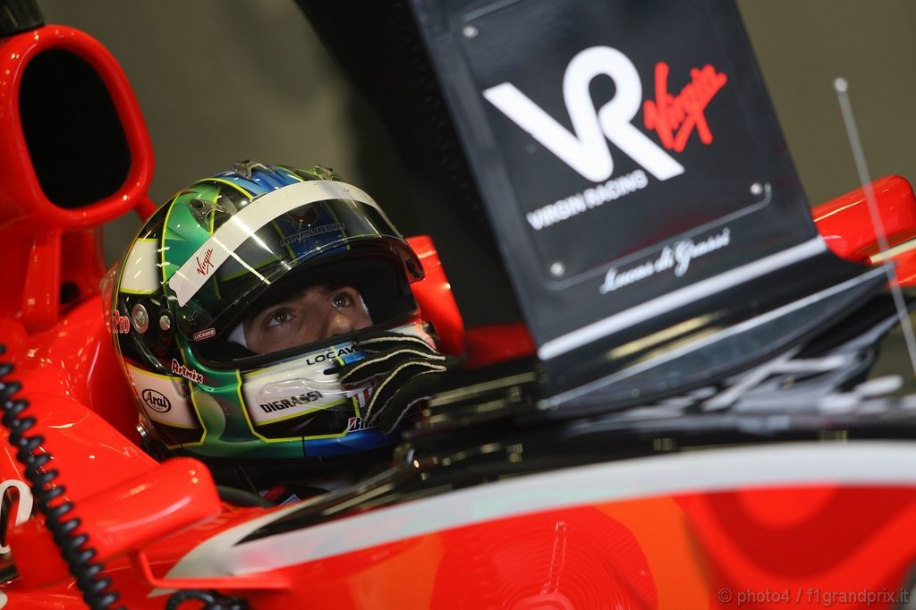GP Belgio, Prove Libere 2, Venerdi', Lucas Di Grassi (BRA), Virgin Racing, VR-01 