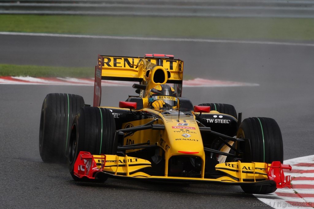 GP Belgio, Prove Libere 2, Venerdi', Robert Kubica (POL), Renault F1 Team, R30 