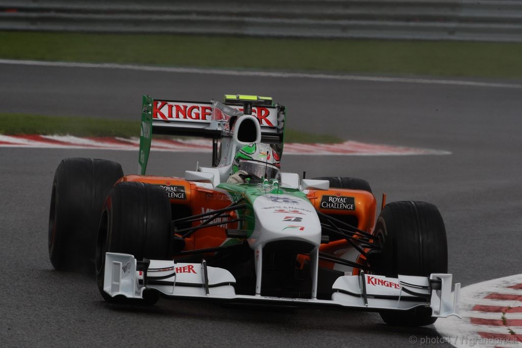 GP Belgio, Prove Libere 2, Venerdi', Vitantonio Liuzzi (ITA), Force India F1 Team, VJM03 