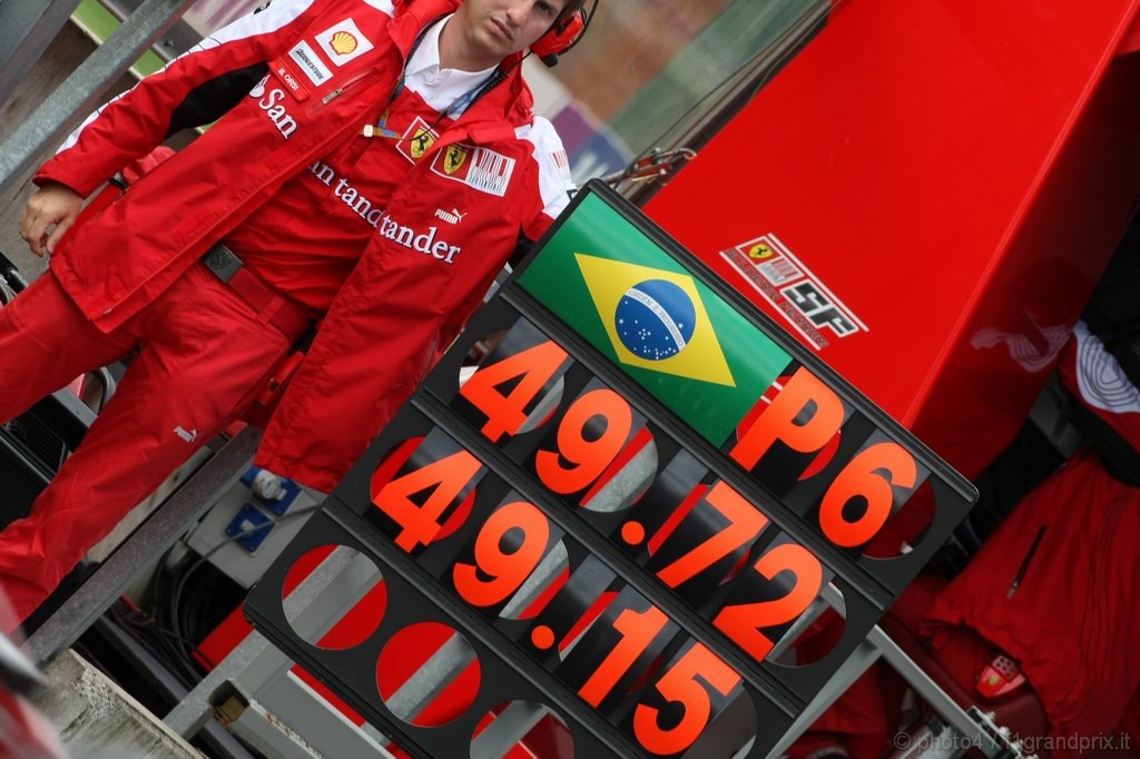 GP Belgio, Prove Libere 2, Venerdi', Felipe Massa (BRA), Ferrari, F10 