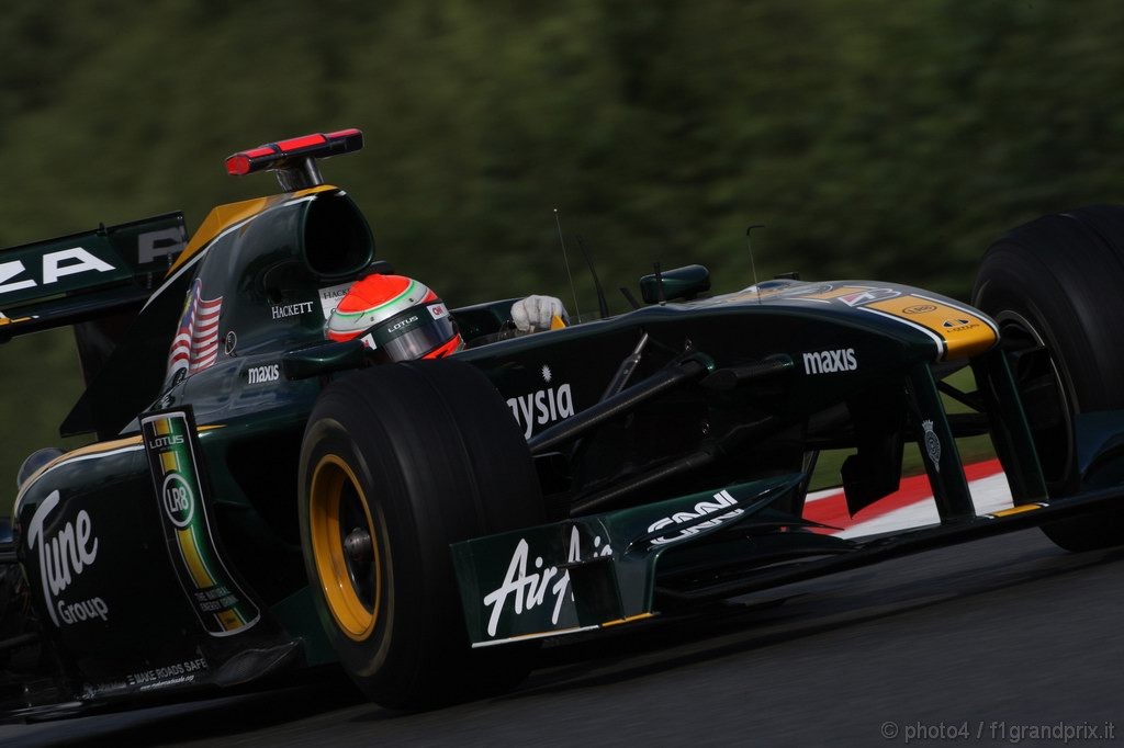 GP Belgio, Prove Libere 2, Venerdi', Jarno Trulli (ITA), Lotus Racing, T127 