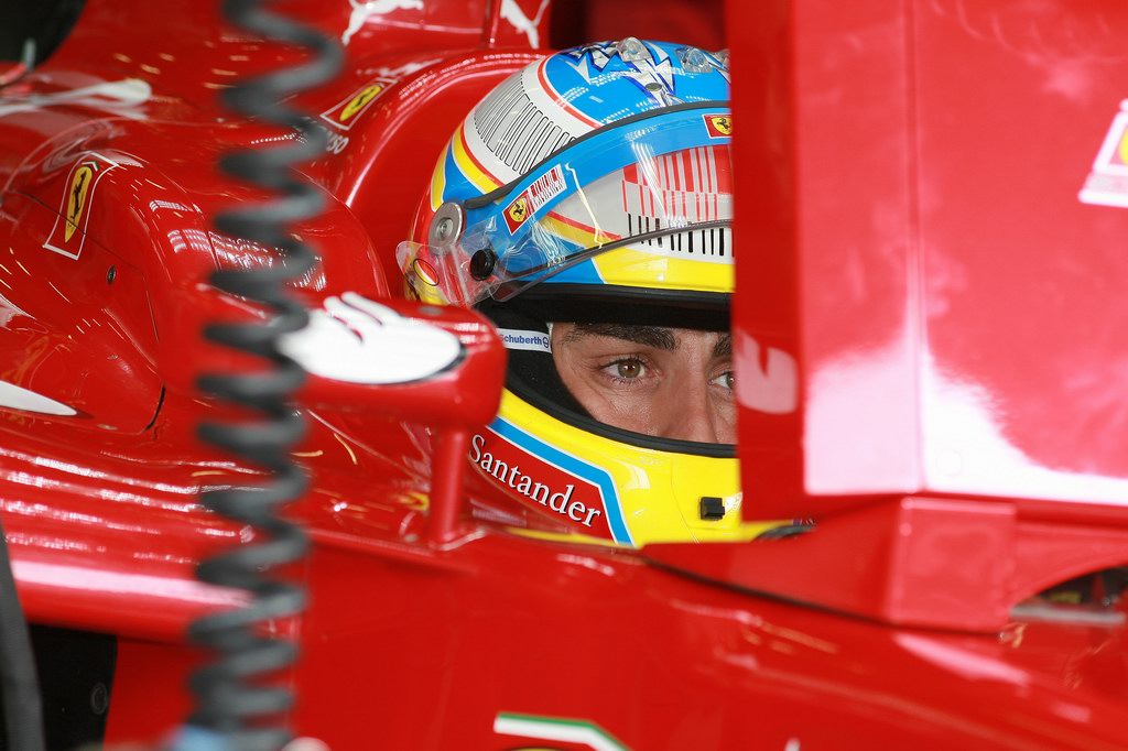 GP Belgio, Venerdi', Fernando Alonso (ESP), Ferrari, F10 