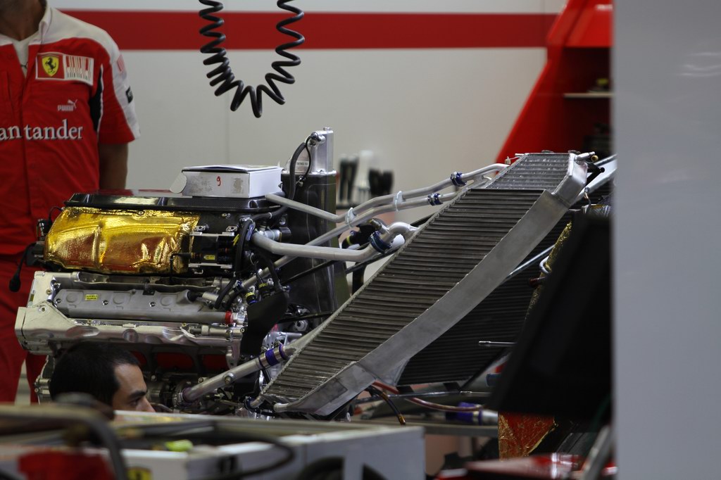 GP Belgio, Venerdi', Engine Ferrari