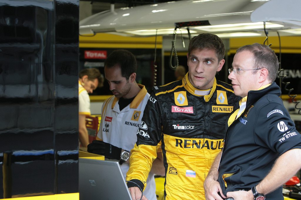 GP Belgio, Venerdi', Vitaly Petrov (RUS), Renault F1 Team, R30 