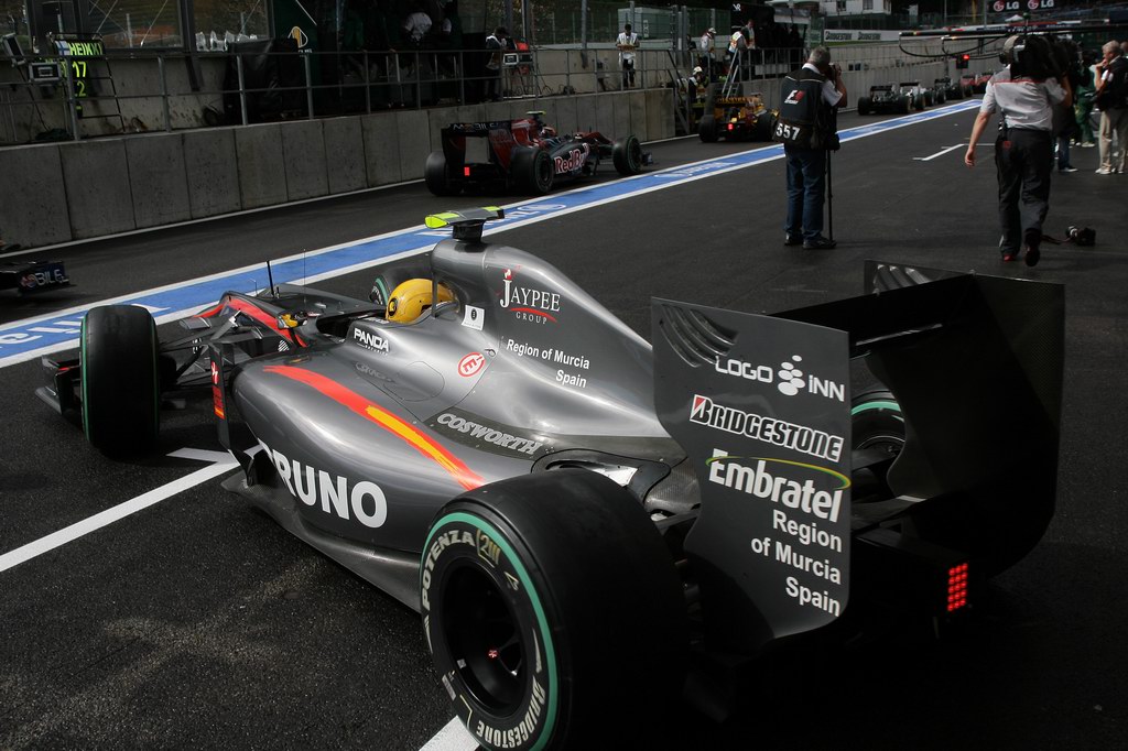 GP Belgio, Venerdi', Bruno Senna (BRA), Hispania Racing F1 Team (HRT), F110 