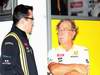 GP Belgio, Venerdi', Eric Boullier (FRA), Team Manager, Renault F1 Team e Jean-Francois Caubet (FRA), Managing director of Renault F1