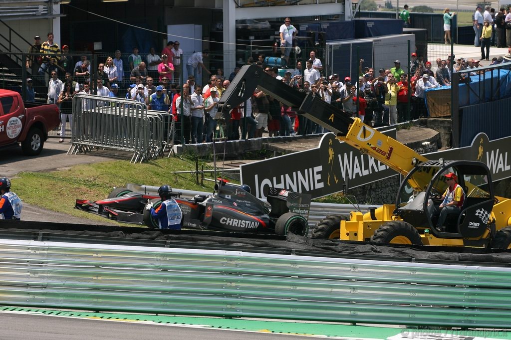 GP Brasile, Gara, Christian Klien (AUT), Hispania Racing F1 Team (HRT), F110  