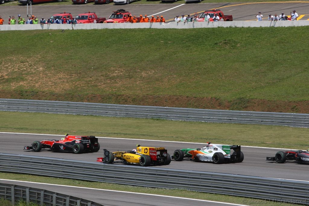 GP Brasile, Gara, Lucas Di Grassi (BRA), Virgin Racing, VR-01 