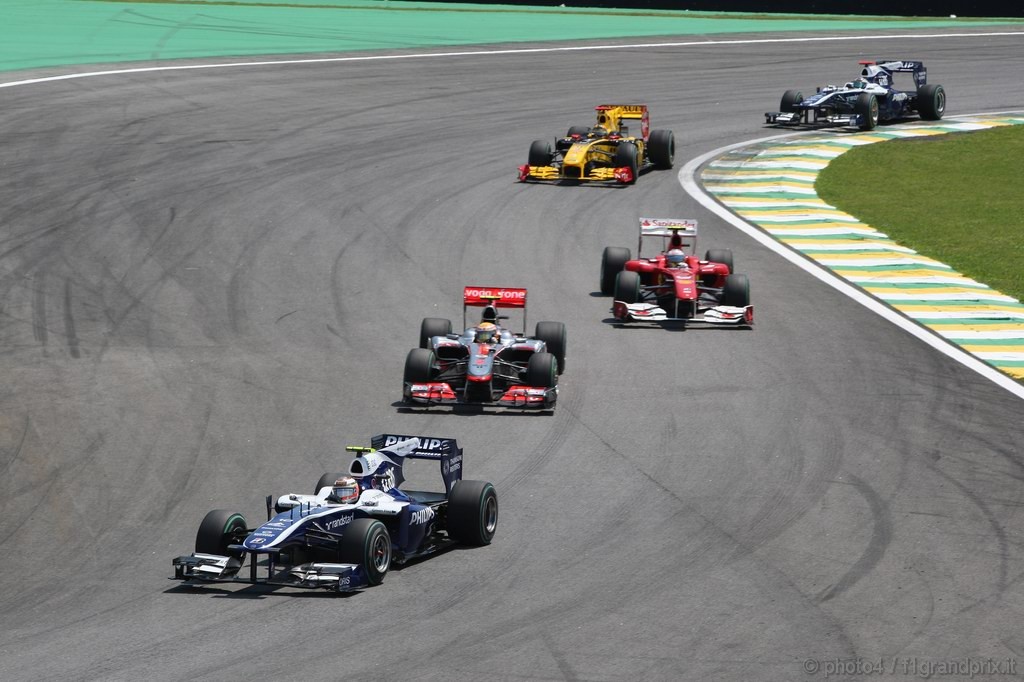 GP Brasile, Gara, Nico Hulkenberg (GER), Williams, FW32 