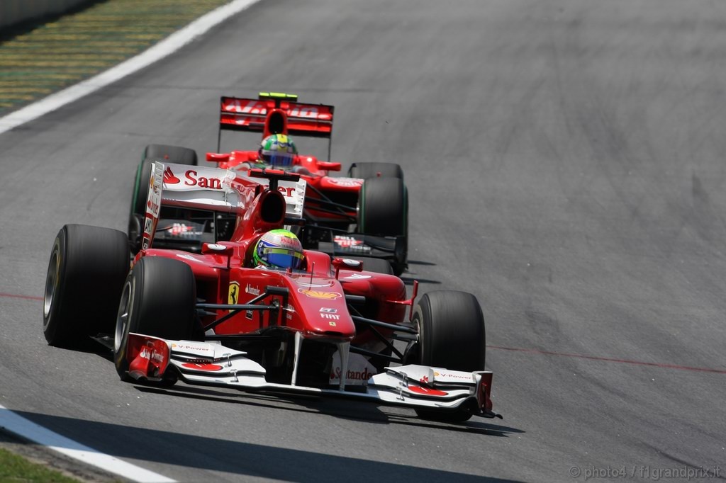 GP Brasile, Gara, Felipe Massa (BRA), Ferrari, F10 