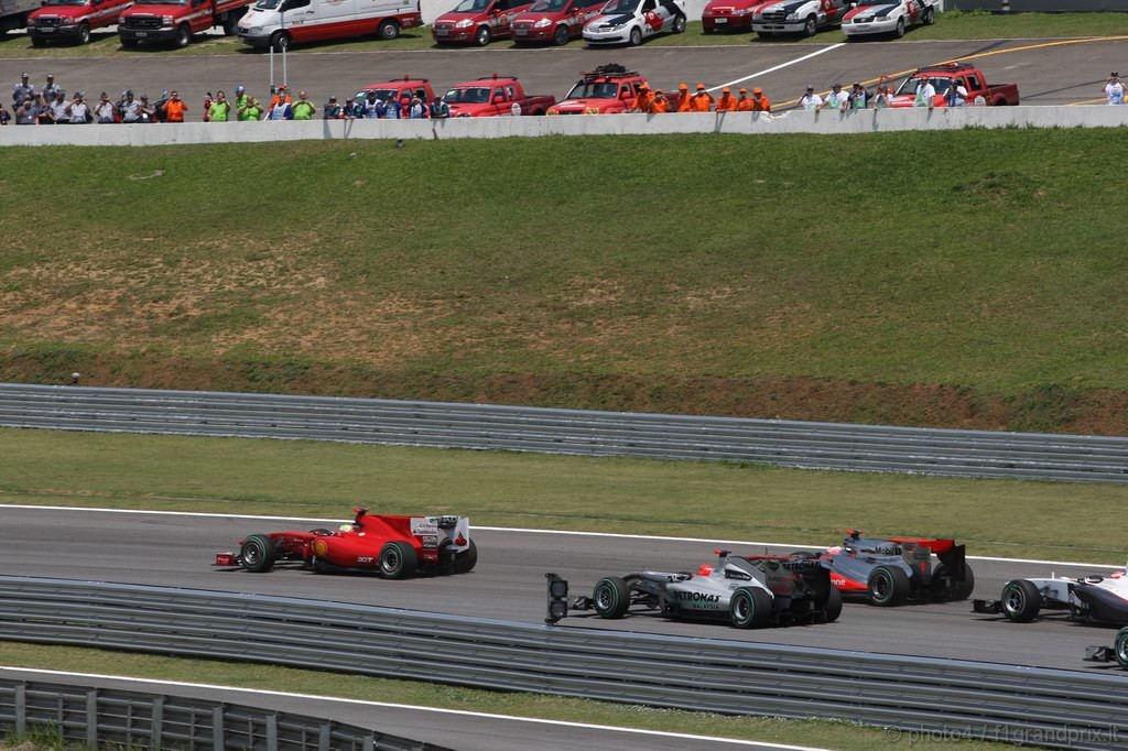 GP Brasile, Gara, Felipe Massa (BRA), Ferrari, F10 