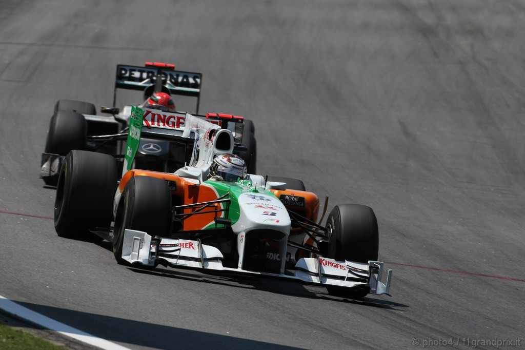 GP Brasile, Gara, Adrian Sutil (GER), Force India F1 Team, VJM03 