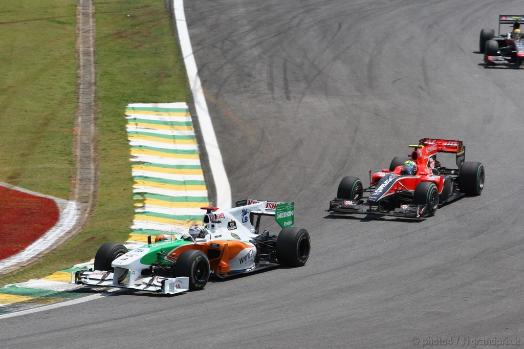 GP Brasile, Gara, Adrian Sutil (GER), Force India F1 Team, VJM03 