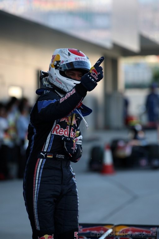 GP Brasile, Gara, Sebastian Vettel (GER), Red Bull Racing, RB6 vincitore 