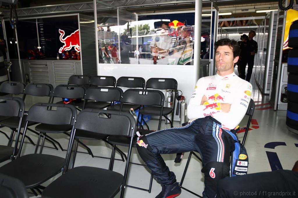 GP Brasile, Gara, Mark Webber (AUS), Red Bull Racing, RB6 