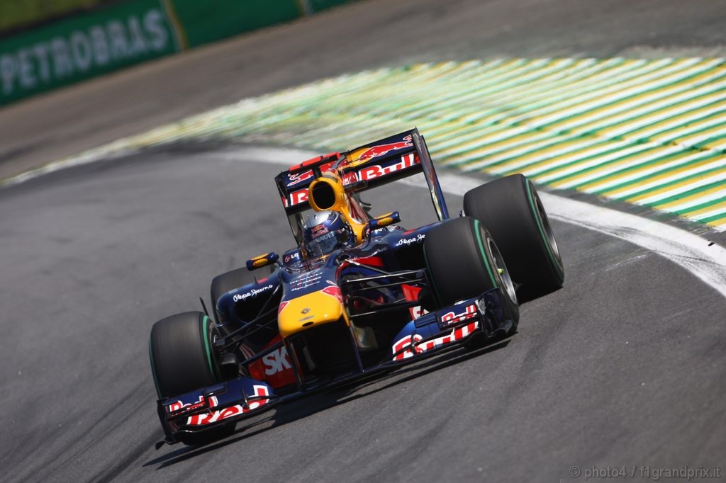 GP Brasile, Gara, Sebastian Vettel (GER), Red Bull Racing, RB6 