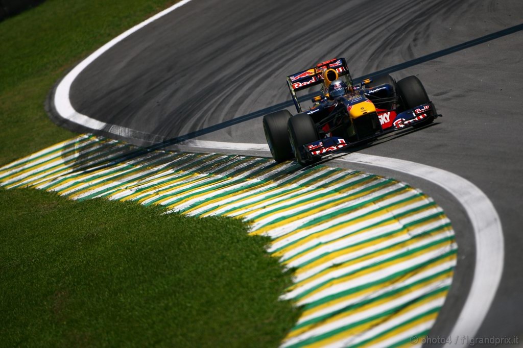 GP Brasile, Gara, Sebastian Vettel (GER), Red Bull Racing, RB6 