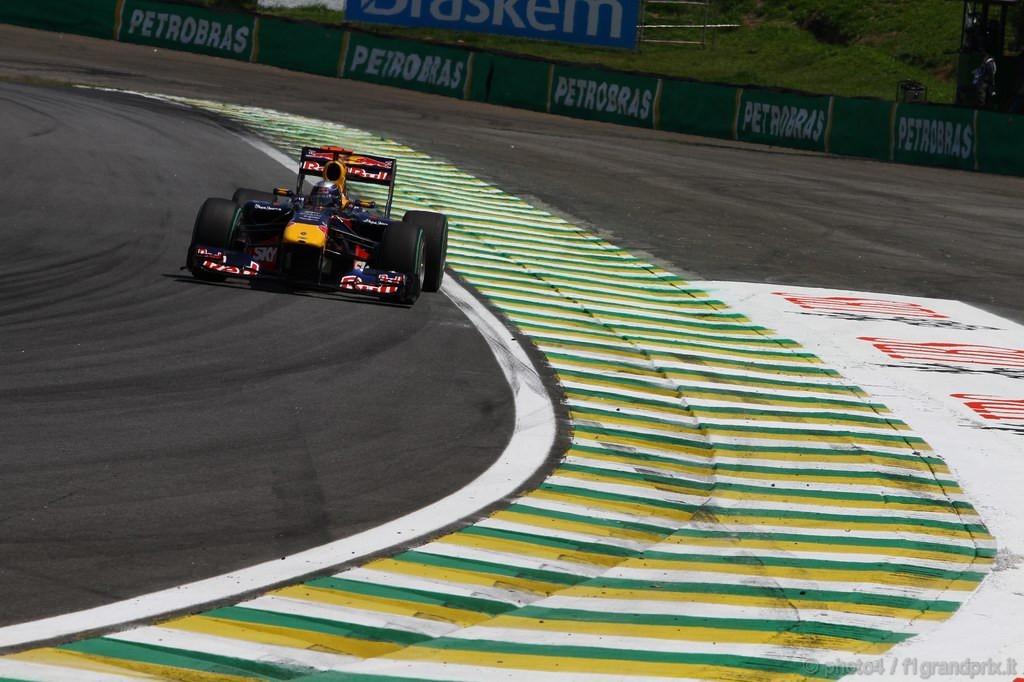 GP Brasile, Gara, Sebastian Vettel (GER), Red Bull Racing, RB6 