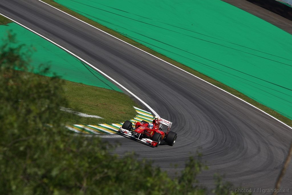 GP Brasile, Gara, Fernando Alonso (ESP), Ferrari, F10 