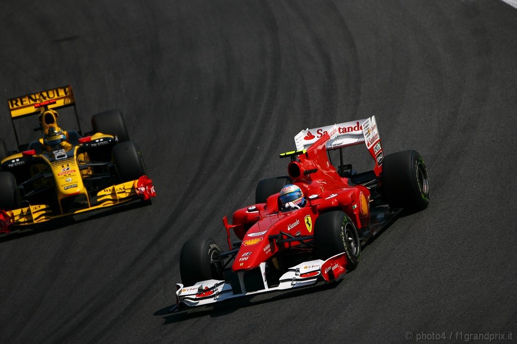 GP Brasile, Gara, Fernando Alonso (ESP), Ferrari, F10 