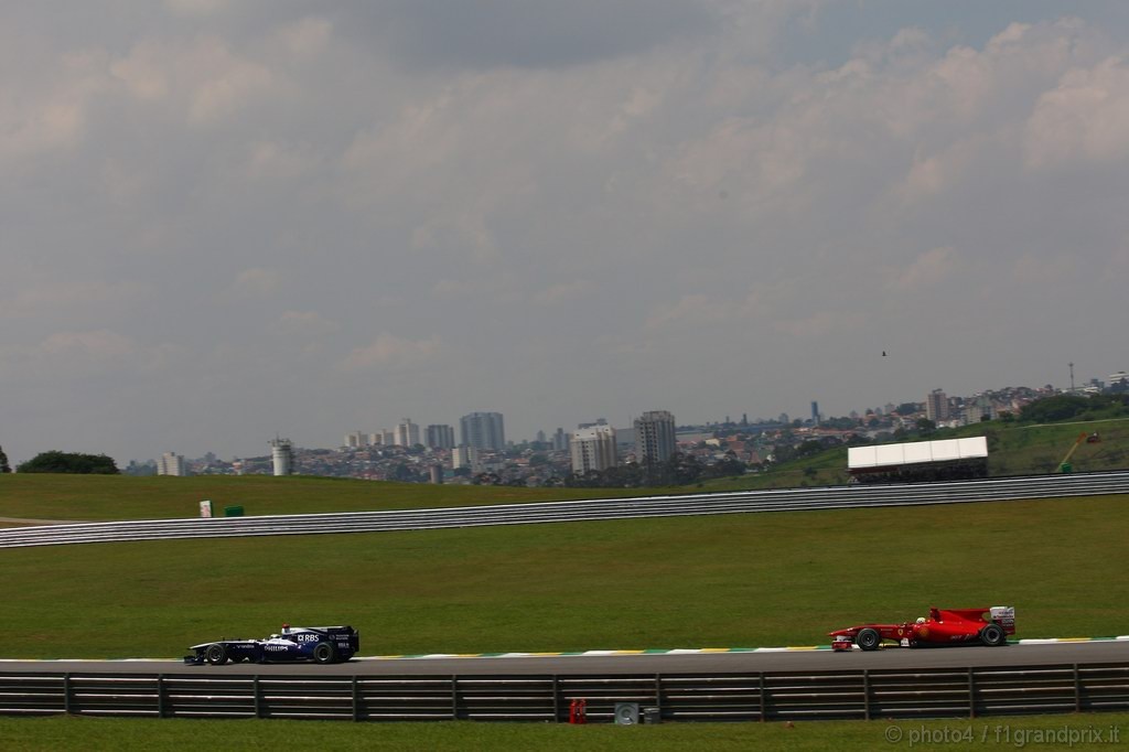 GP Brasile, Gara, Rubens Barrichello (BRA), Williams, FW32 