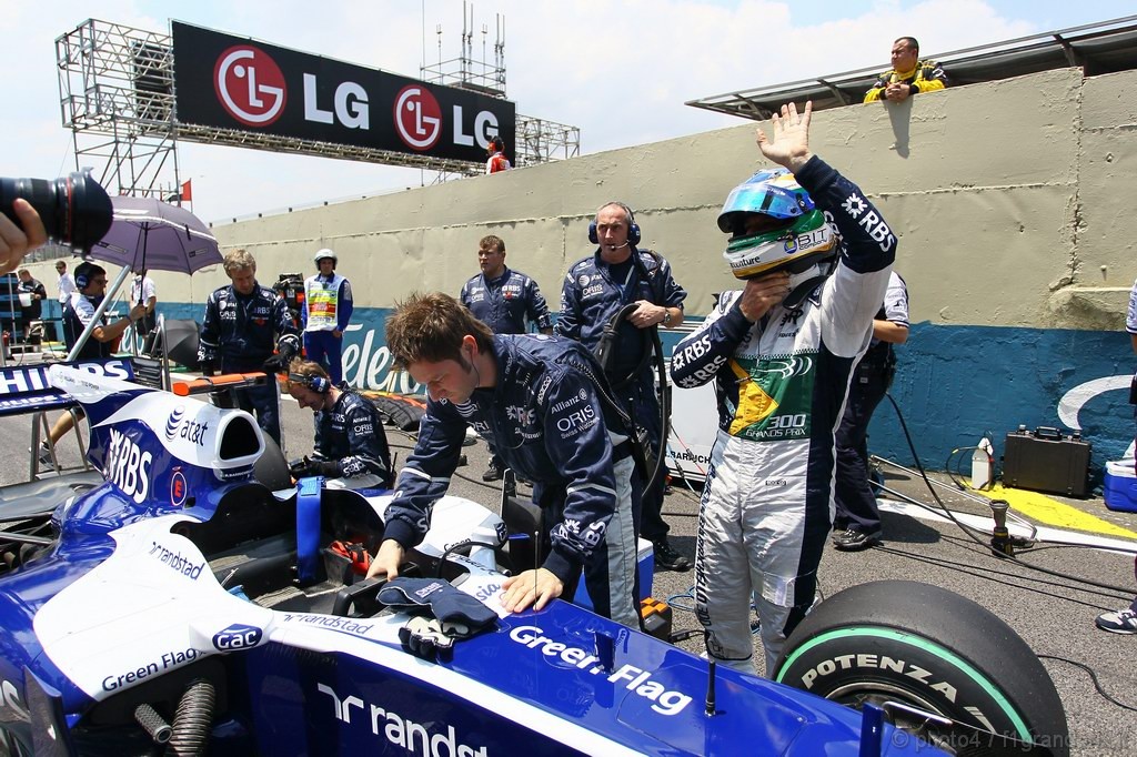 GP Brasile, Gara, Rubens Barrichello (BRA), Williams, FW32 