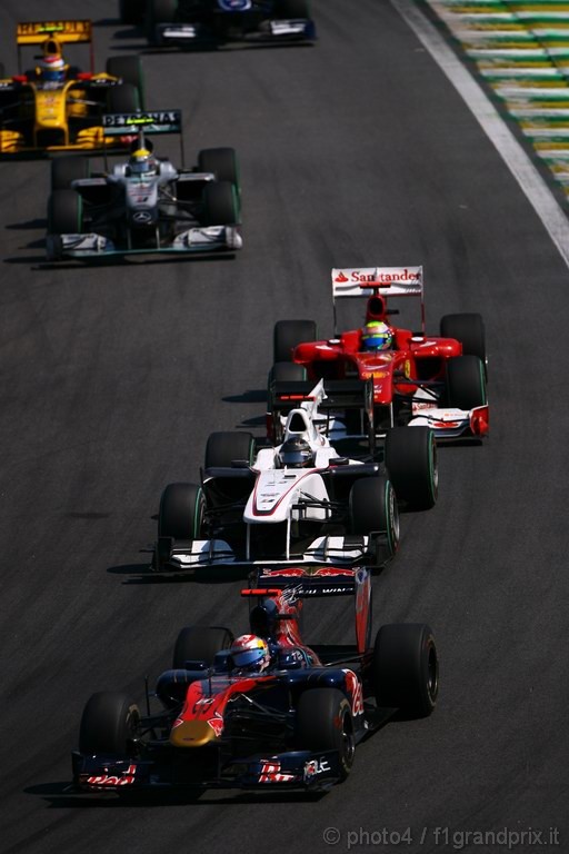 GP Brasile, Gara, Sébastien Buemi (SUI), Scuderia Toro Rosso, STR5 