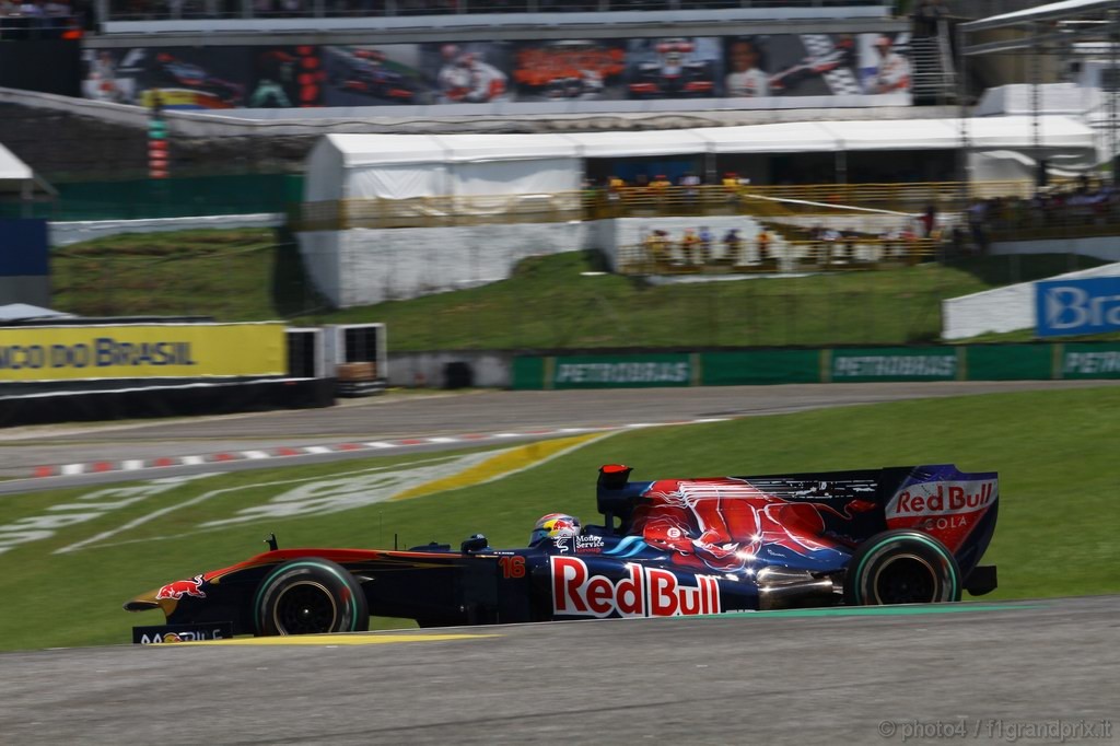GP Brasile, Gara, Sébastien Buemi (SUI), Scuderia Toro Rosso, STR5 