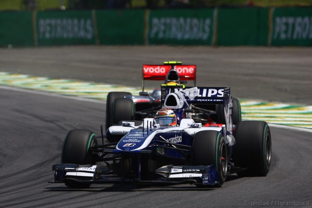 GP Brasile, Gara, Nico Hulkenberg (GER), Williams, FW32 