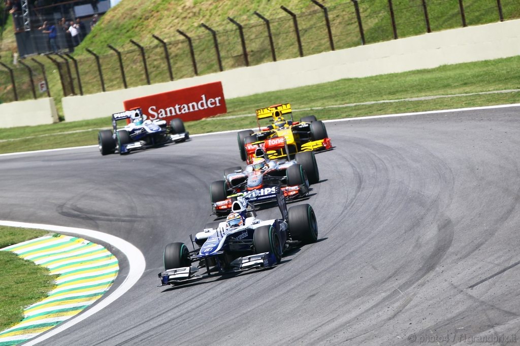 GP Brasile, Gara, Nico Hulkenberg (GER), Williams, FW32 