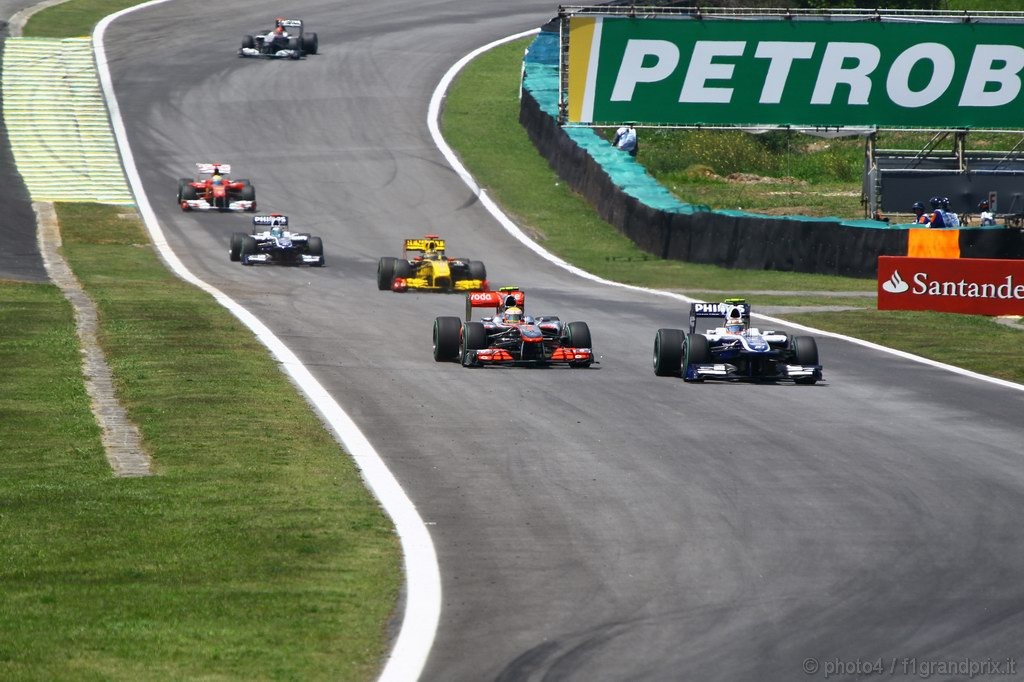 GP Brasile, Gara, Nico Hulkenberg (GER), Williams, FW32 