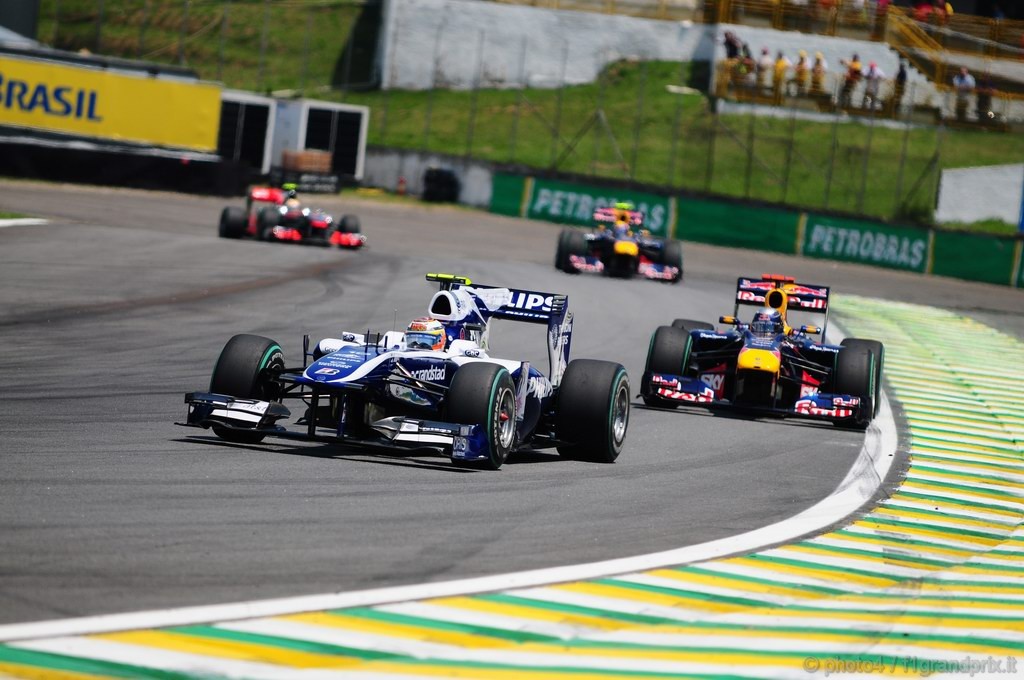 GP Brasile, Gara, Nico Hulkenberg (GER), Williams, FW32 