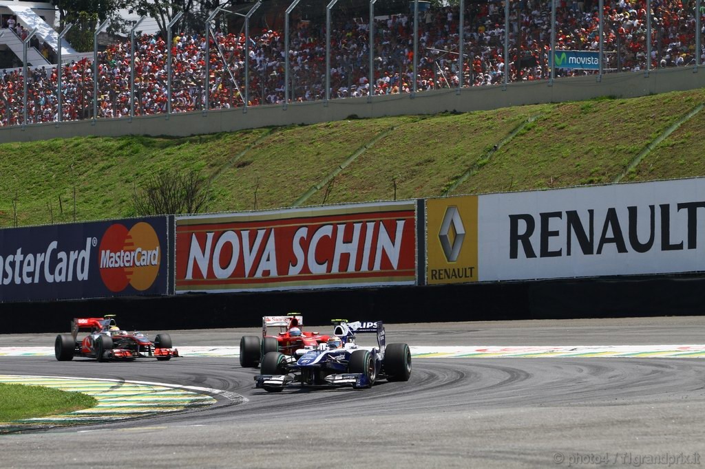 GP Brasile, Gara, Nico Hulkenberg (GER), Williams, FW32 