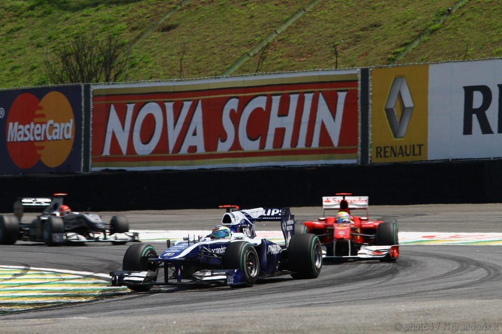 GP Brasile, Gara, Nico Hulkenberg (GER), Williams, FW32 